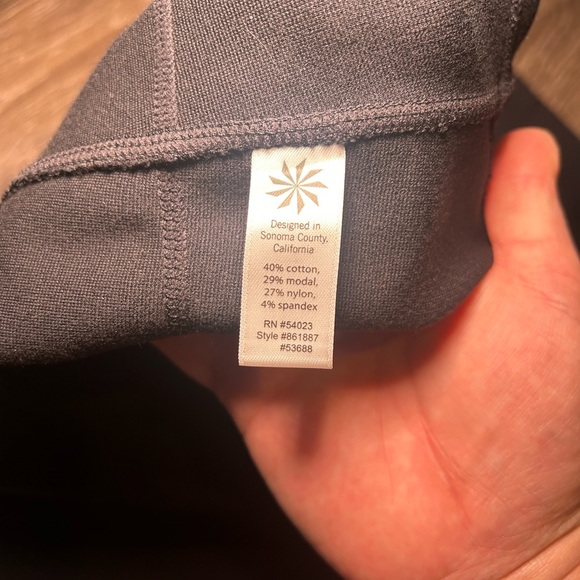 ATHLETA STRATA BLACK A-LINE ZIPPERED POCKET SKIRT Size Large - Picture 4 of 7